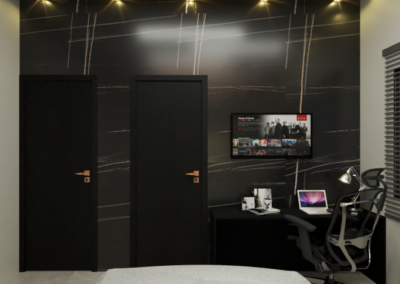 Vista 2 - Porcelanato black-eclipse